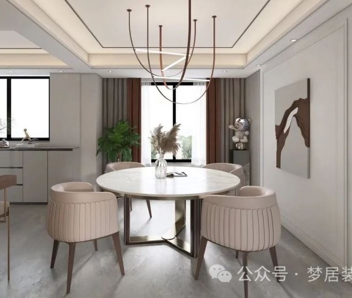 【夢居】126㎡現代簡約家裝 | 細膩自在的優雅，當喧囂褪去是舒適與放松。