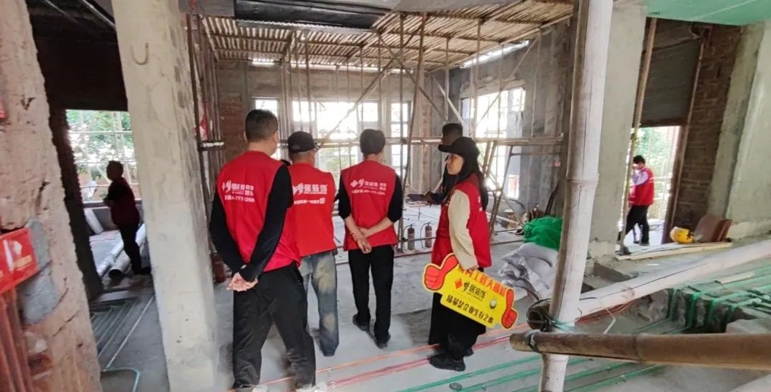 夢居每月工地大巡檢——確保每一環節的質量與安全！