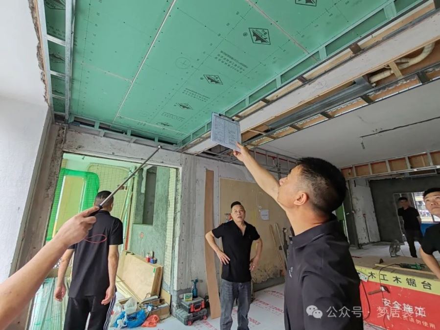 夢居每月工地大巡檢——看了工地再裝修，夢居工地經得起檢驗！